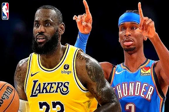 湖人客场击败雷霆,近六场四胜 湖人客场击败雷霆,近六场四胜