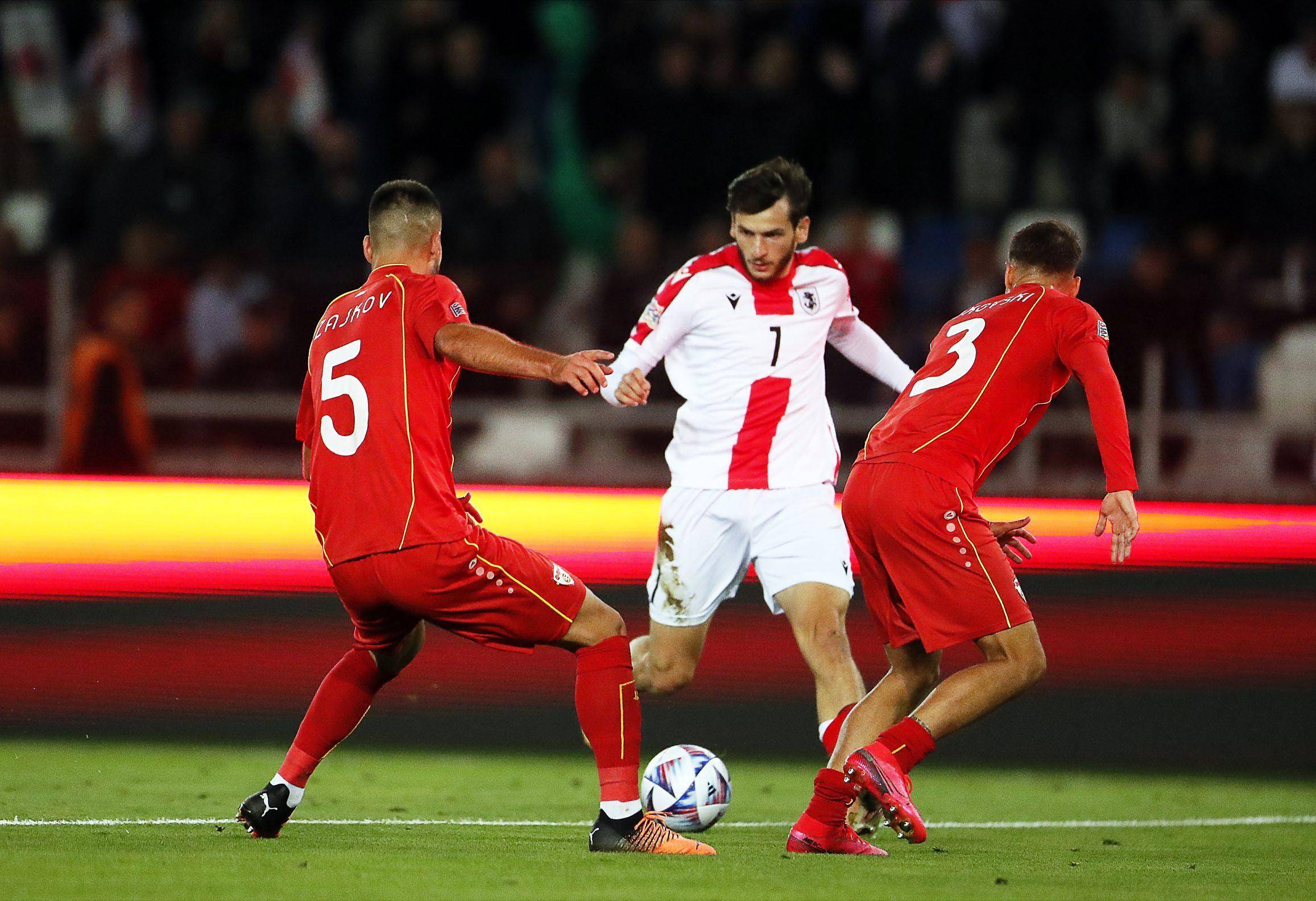 格鲁吉亚队在欧洲国家杯上取得突破